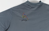 John Daly Authentic Signed Match Worn Gray Adidas Polo Shirt BAS #BH00372