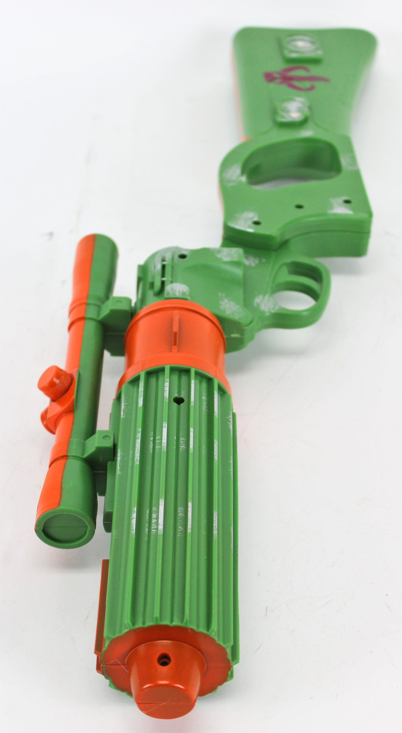 Jeremy Bulloch Star Wars "Boba Fett" Signed Boba Fett Plastic Toy Blaster BAS