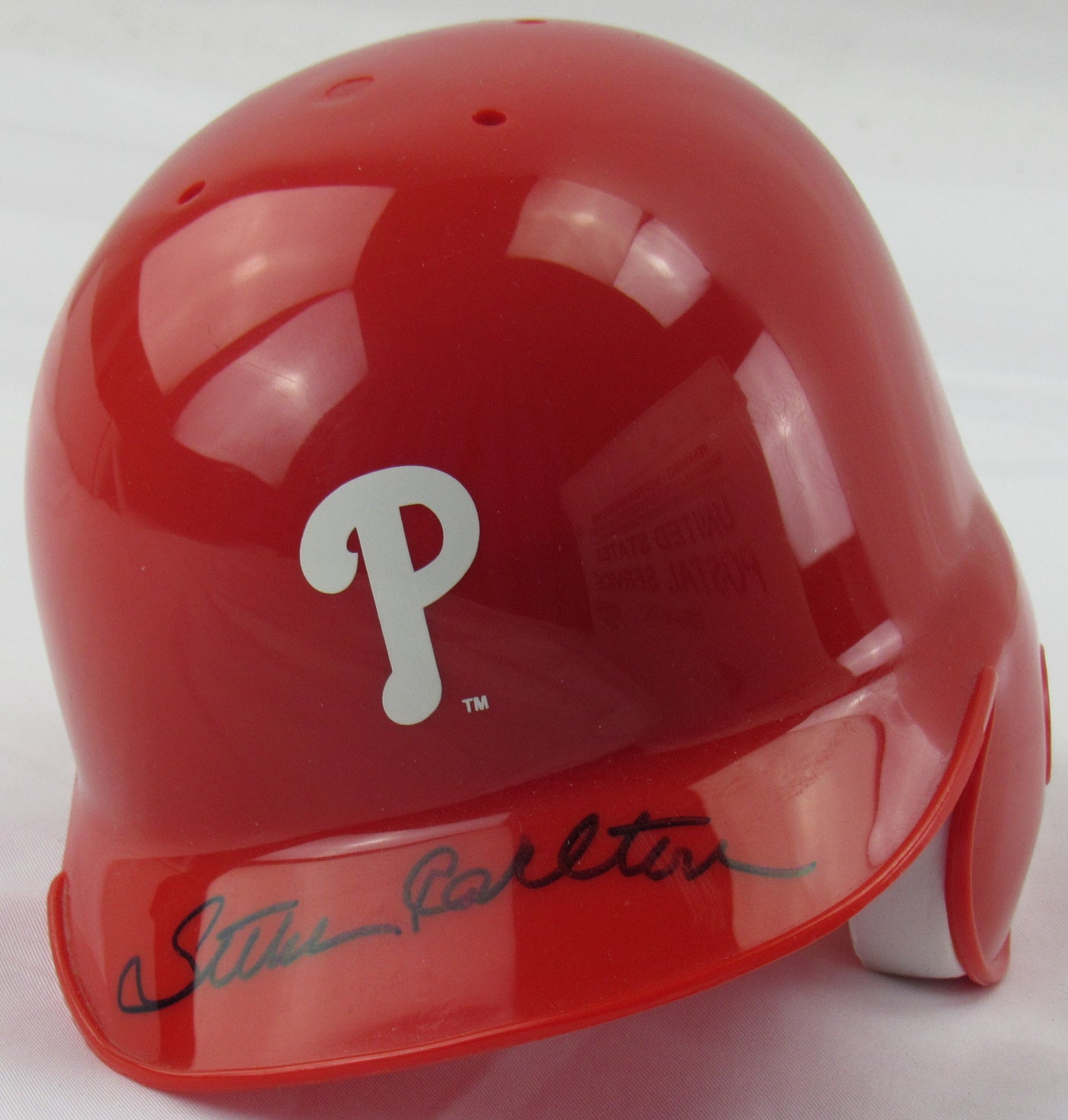 Steve Carlton Signed Auto Mini Helmet JSA CF42688