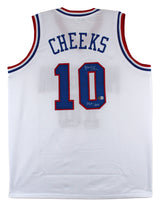 Maurice Cheeks "HOF 2018" Authentic Signed White Pro Style Jersey BAS Witnessed