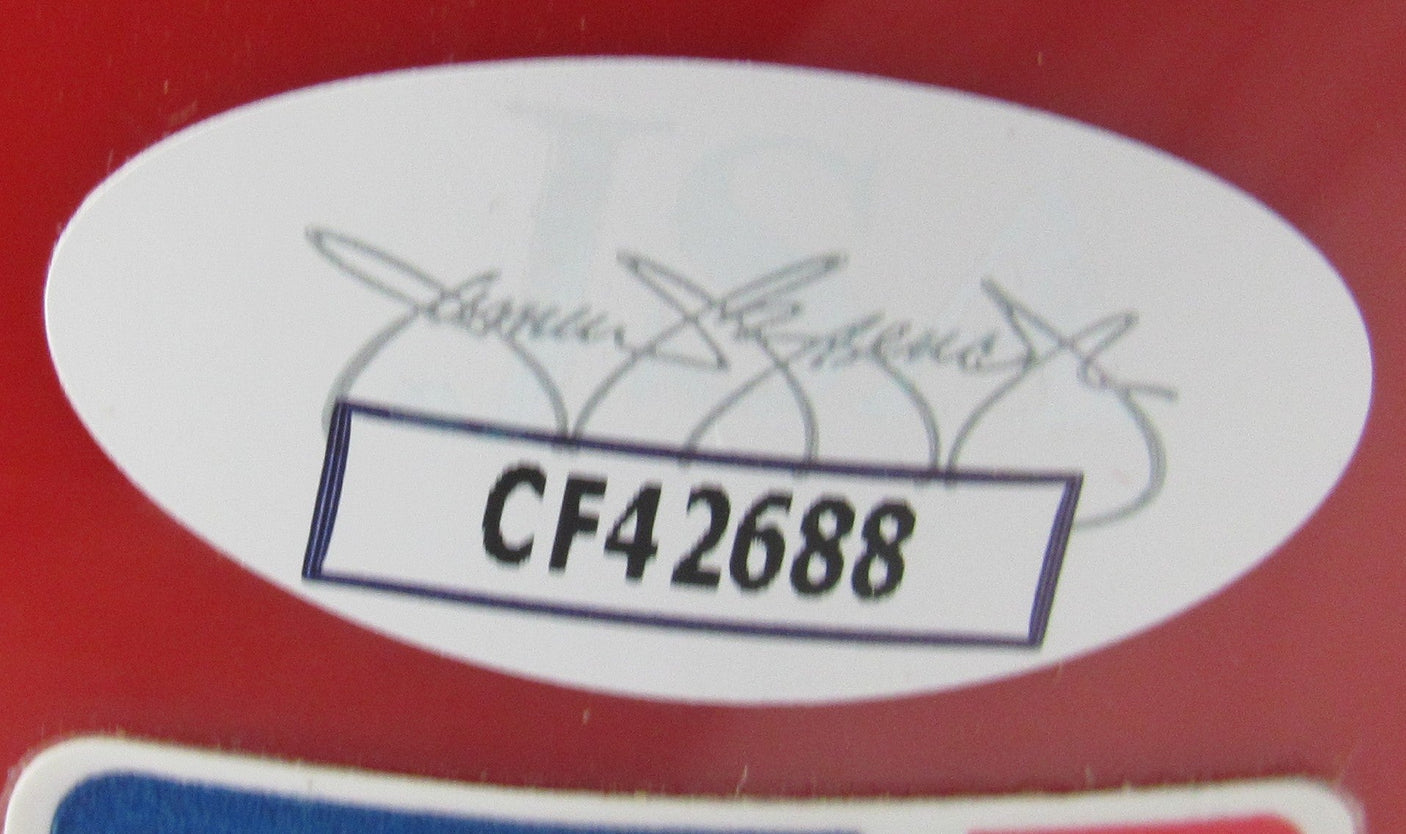 Steve Carlton Signed Auto Mini Helmet JSA CF42688