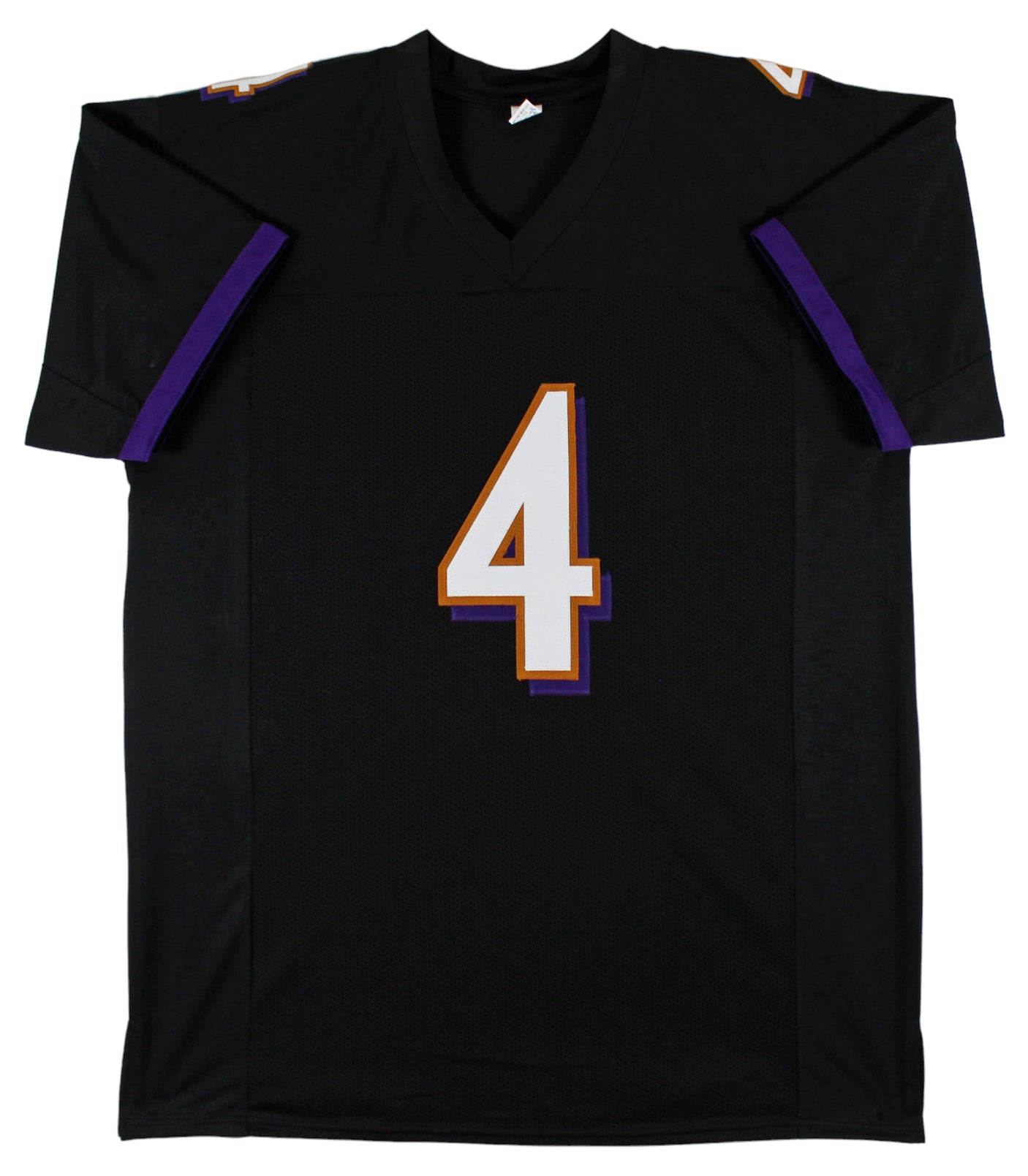 Zay Flowers Authentic Signed Black Pro Style Jersey Autographed BAS