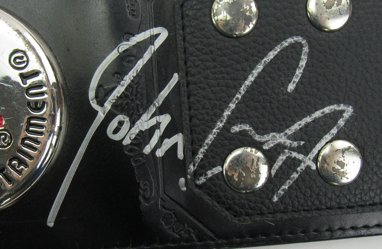 John Cena Signed WWE United States Championship Replica JSA CL29253