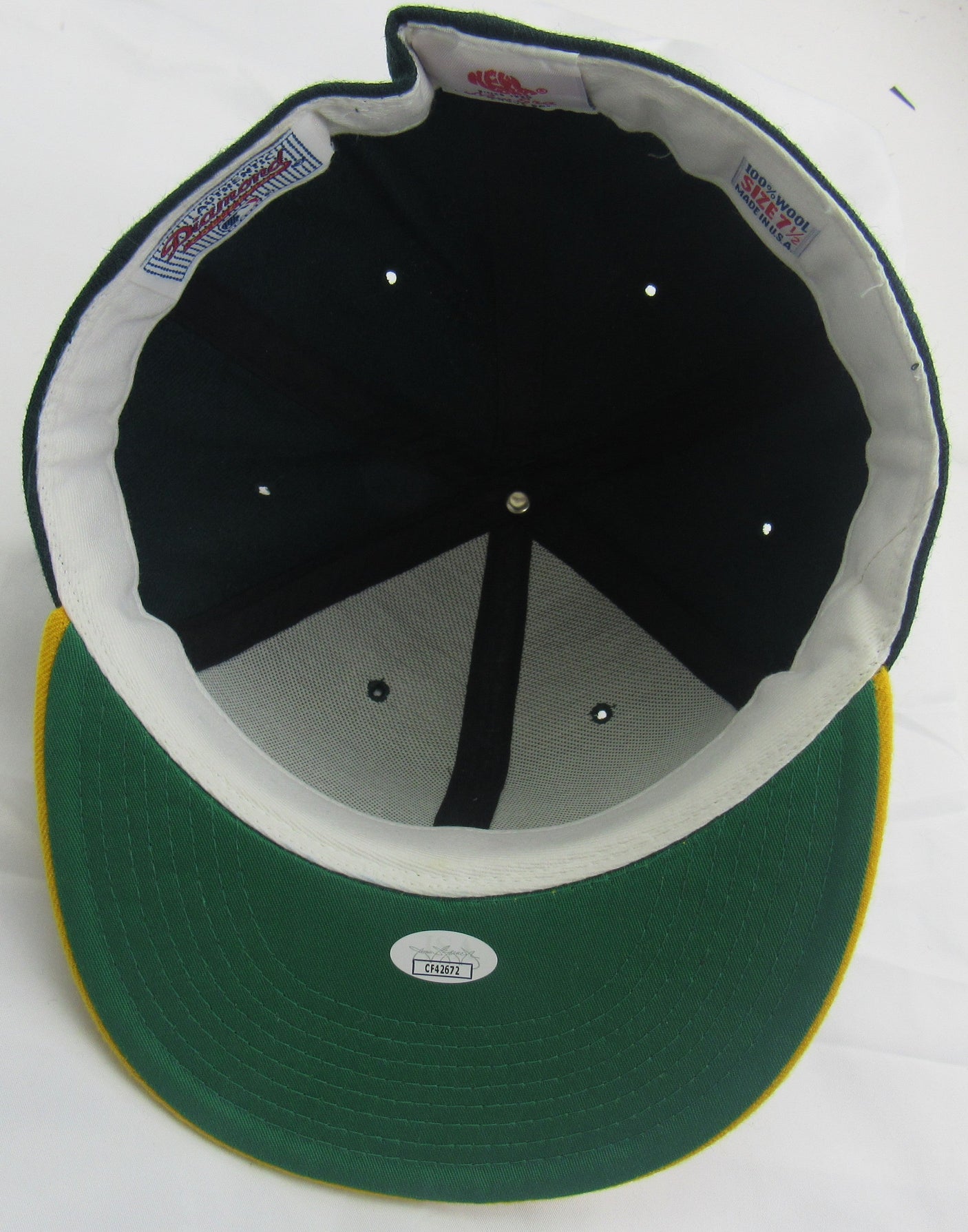 Dennis Eckersley Signed Auto Athletics Hat JSA CF42672