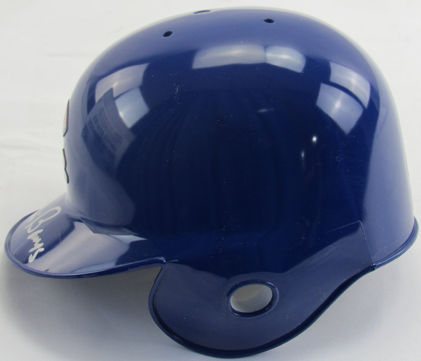 Ernie Banks Signed Auto Mini Helmet JSA CF42681