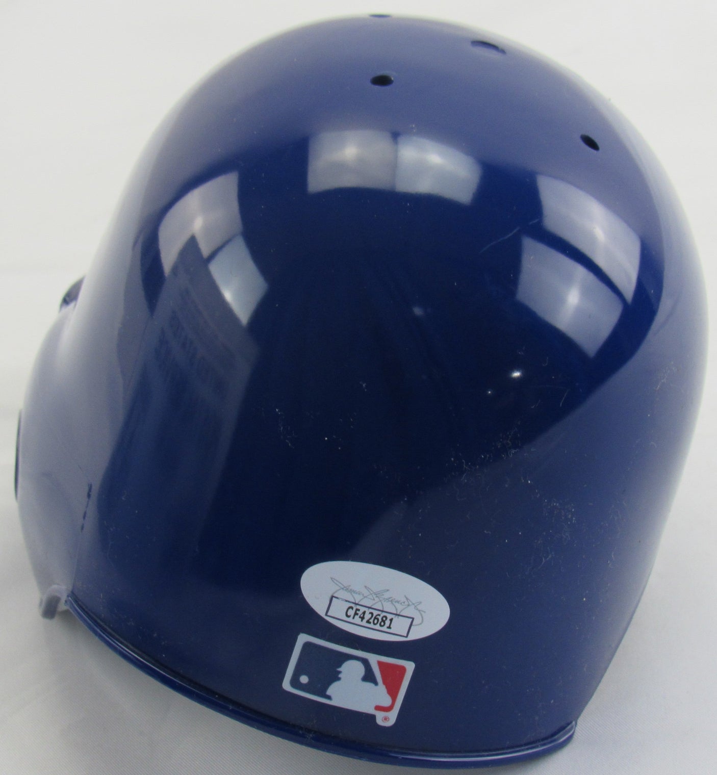 Ernie Banks Signed Auto Mini Helmet JSA CF42681