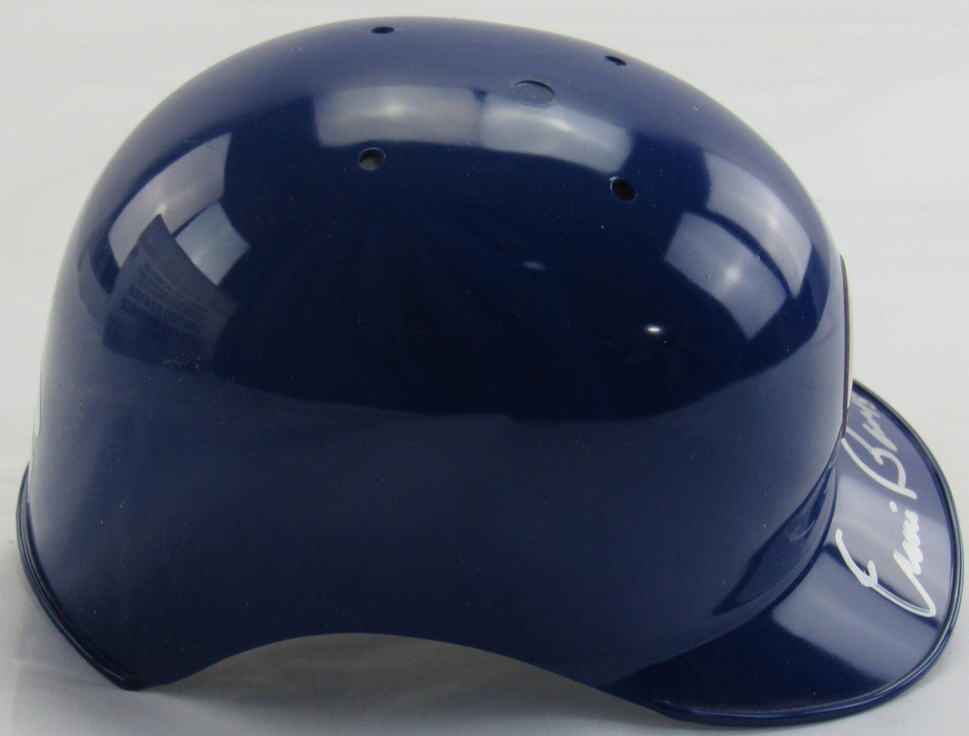 Ernie Banks Signed Auto Mini Helmet JSA CF42681