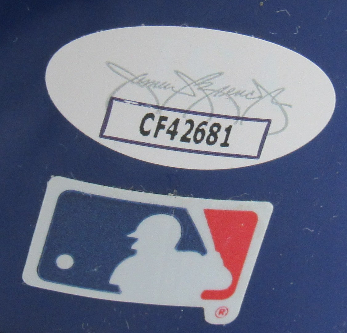 Ernie Banks Signed Auto Mini Helmet JSA CF42681