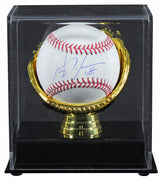 Dodgers Yoshinobu Yamamoto Signed Manfred Oml Baseball w/ Case MLB & Fanatics