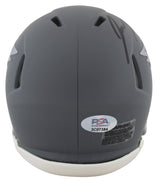 Eagles Jason Kelce Authentic Signed Slate Speed Mini Helmet W/ Case PSA/DNA Itp