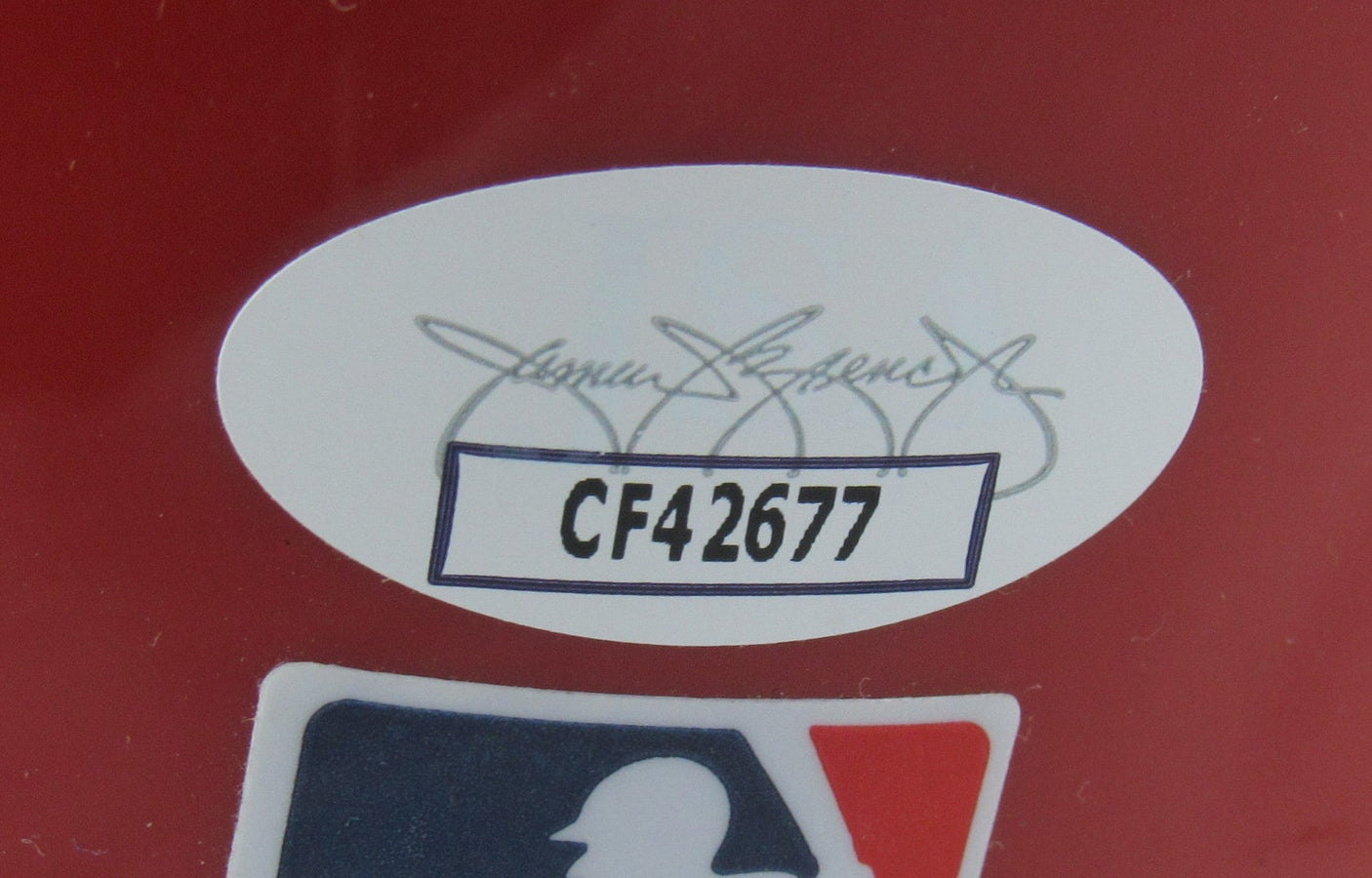 Sparky Anderson Signed Auto Mini Helmet JSA CF42677