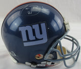Tiki Barber Signed Auto NY Giants Full Size Helmet Proline JSA CF42668