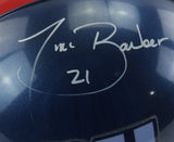 Tiki Barber Signed Auto NY Giants Full Size Helmet Proline JSA CF42668