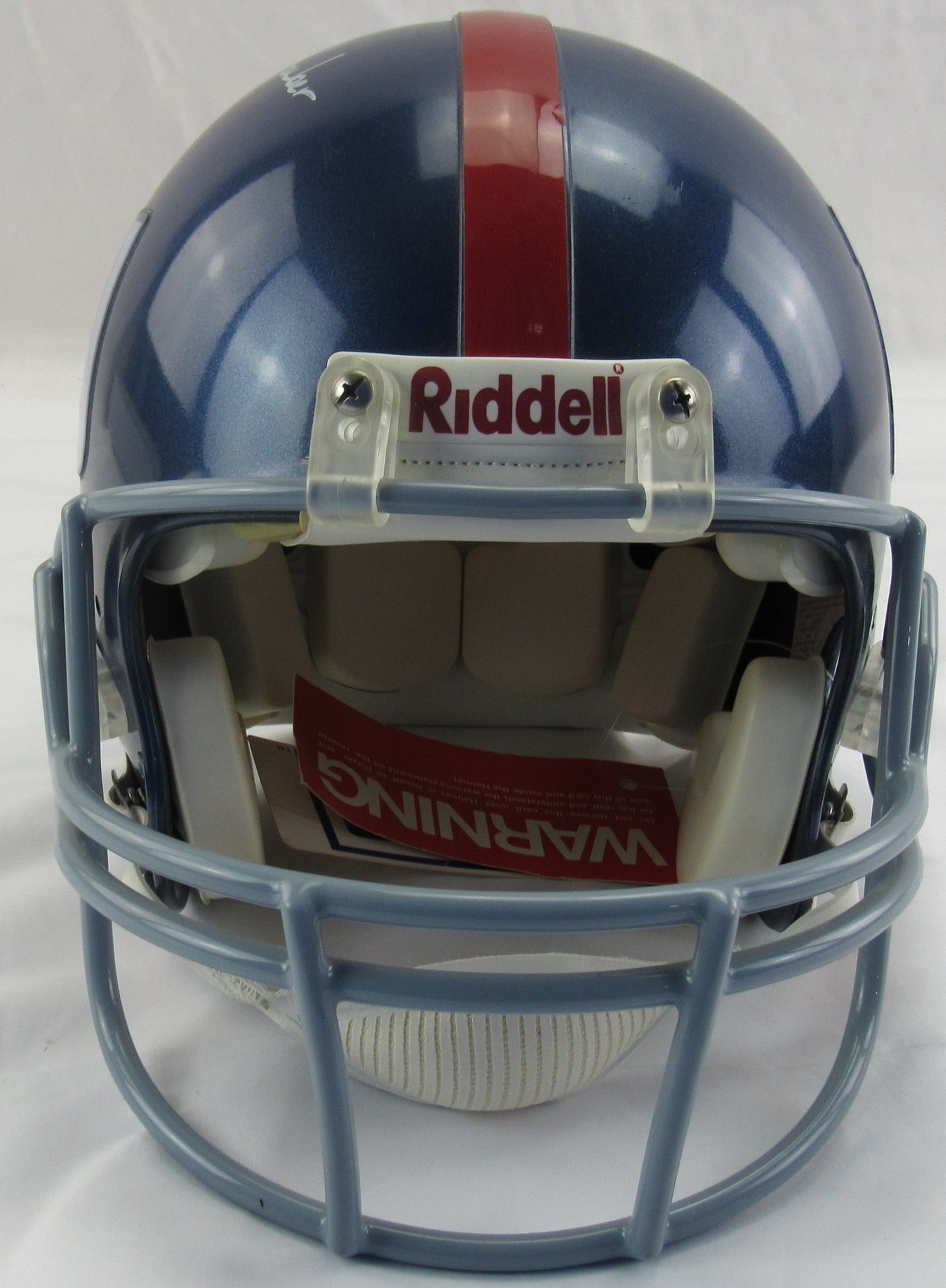 Tiki Barber Signed Auto NY Giants Full Size Helmet Proline JSA CF42668