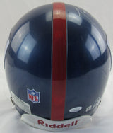 Tiki Barber Signed Auto NY Giants Full Size Helmet Proline JSA CF42668