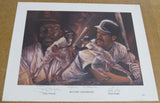 Tony Gwynn Wade Boggs Dual Signed 16x20 Lithograph JSA CF42667