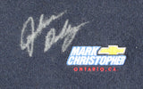John Daly Signed Match Worn Navy Johnstons of Elgin Cashmere Sweater BAS
