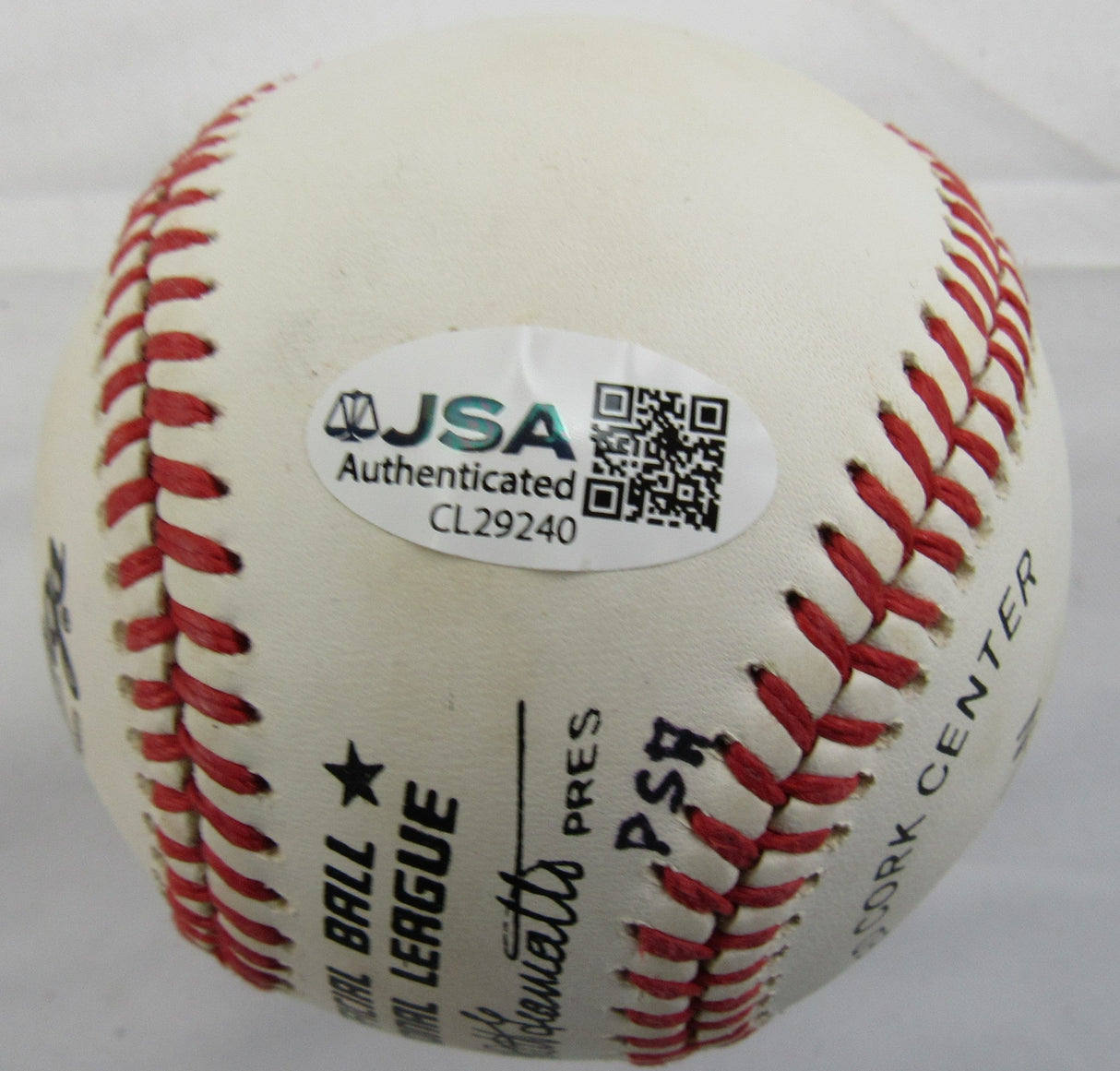 Ralph Kiner Signed Rawlings Baseball JSA CL29240