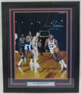 Oscar Robertson Signed Framed 16x20 Photo JSA CF42674