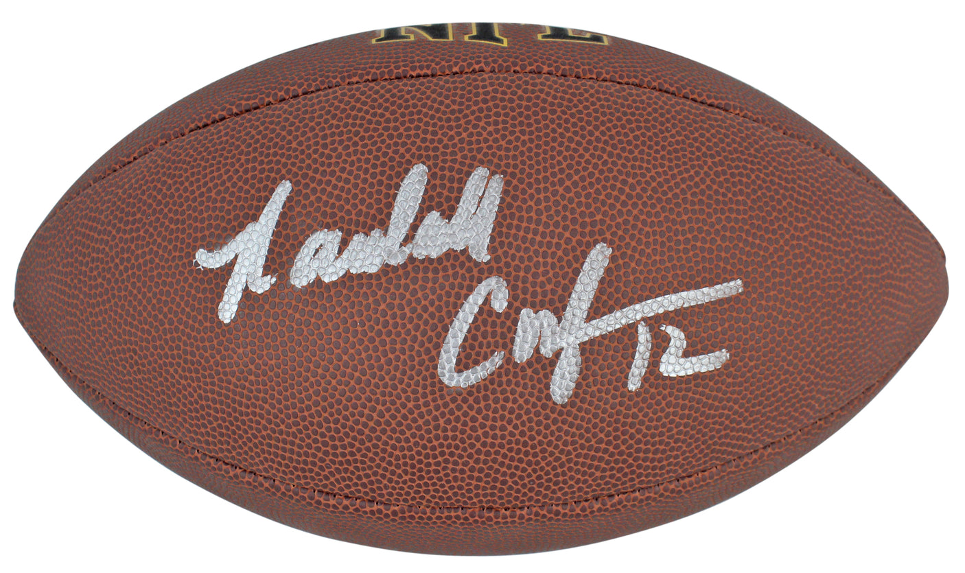 Eagles Randall Cunningham Signed Wilson Super Grip Nfl Football BAS Witnessed