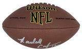 Eagles Randall Cunningham Signed Wilson Super Grip Nfl Football BAS Witnessed