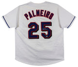 Rafael Palmeiro Authentic Signed White Pro Style Jersey BAS Witnessed