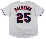 Rafael Palmeiro Authentic Signed White Pro Style Jersey BAS Witnessed