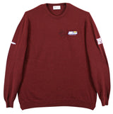John Daly Signed Match Worn Maroon Johnstons of Elgin Cashmere Sweater BAS