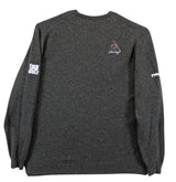 John Daly Signed Match Worn Dark Gray Johnstons of Elgin Cashmere Sweater BAS 1