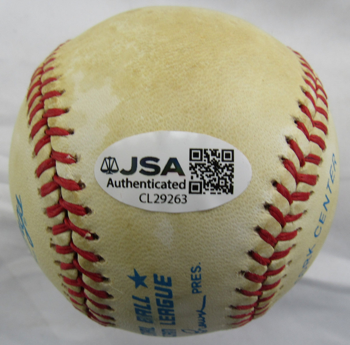 Jim Catfish Hunter Signed Rawlings Baseball JSA CL29263