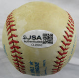 Jim Catfish Hunter Signed Rawlings Baseball JSA CL29263