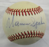 Warren Spahn Stan Musial Signed Rawlings Baseball JSA CL29267