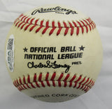 Warren Spahn Stan Musial Signed Rawlings Baseball JSA CL29267