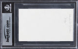 Wendie Jo Sperber Back To The Future Authentic Signed 3x5 Index Card BAS Slab 1