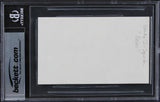 Wendie Jo Sperber Back To The Future Authentic Signed 3x5 Index Card BAS Slab 2
