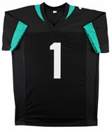 Travis Etienne Authentic Signed Black Pro Style Jersey Autographed BAS