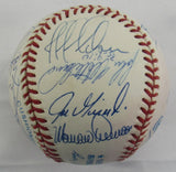 1996 World Series Yankees Derek Jeter +More Signed Auto Rawlings Baseball JSA LOA ZZ35548