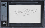 Nicholas Pileggi Goodfellas Authentic Signed 3x5 Index Card BAS Slabbed