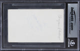 Chynna Phillips Bridesmaids Authentic Signed 3x5 Index Card BAS Slabbed 2