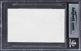 Chynna Phillips Bridesmaids Authentic Signed 3x5 Index Card BAS Slabbed 3