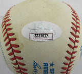 Ken Griffey Jr Ken Griffey Sr Signed Auto Rawlings Baseball JSA LOA ZZ23037