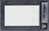 Chynna Phillips Bridesmaids Authentic Signed 3x5 Index Card BAS Slabbed 4