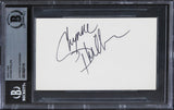 Chynna Phillips Bridesmaids Authentic Signed 3x5 Index Card BAS Slabbed 5
