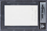 Chynna Phillips Bridesmaids Authentic Signed 3x5 Index Card BAS Slabbed 5
