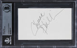Chynna Phillips Bridesmaids Authentic Signed 3x5 Index Card BAS Slabbed 8