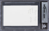 Chynna Phillips Bridesmaids Authentic Signed 3x5 Index Card BAS Slabbed 8