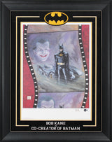 Bob Kane Batman Authentic Signed & Framed 20.5x24.5 Lithograph BAS #AD64148