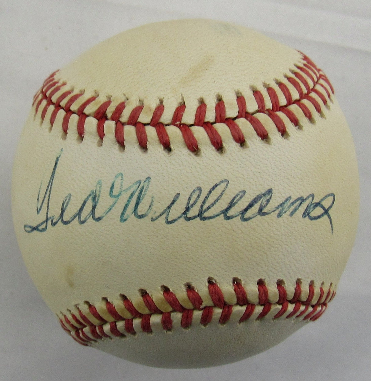 Ted Williams Signed Rawlings Baseball PSA LOA AR02642