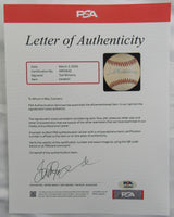 Ted Williams Signed Rawlings Baseball PSA LOA AR02642