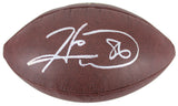 Steelers Hines Ward Authentic Signed Super Grip NFL Football BAS Witnessed